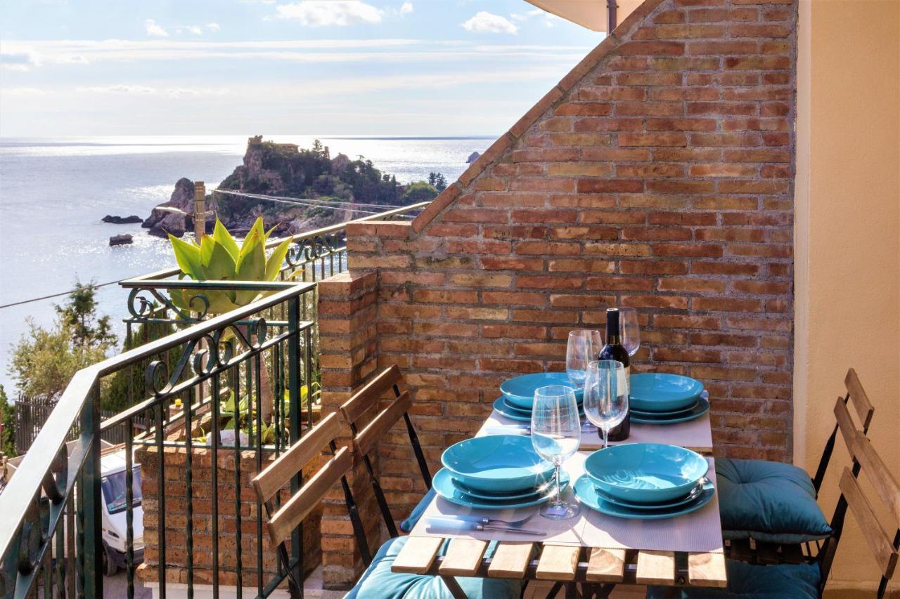 Terrasse Sur Isola Bella Apartment Taormina Ngoại thất bức ảnh